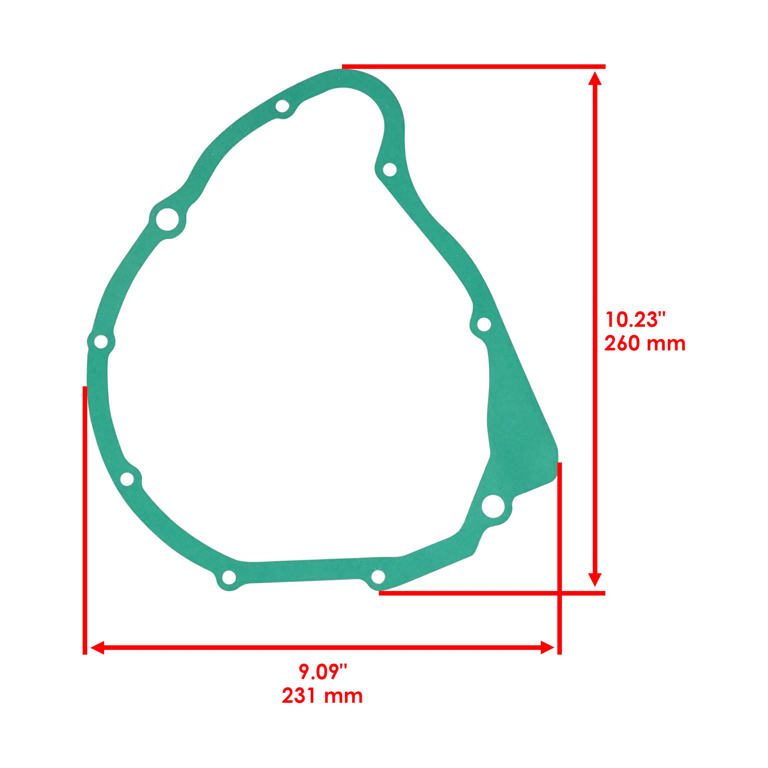 Caltric Stator Regulator Rectifier Gasket for Suzuki VL1500 Intruder 1500 (1998-2004)