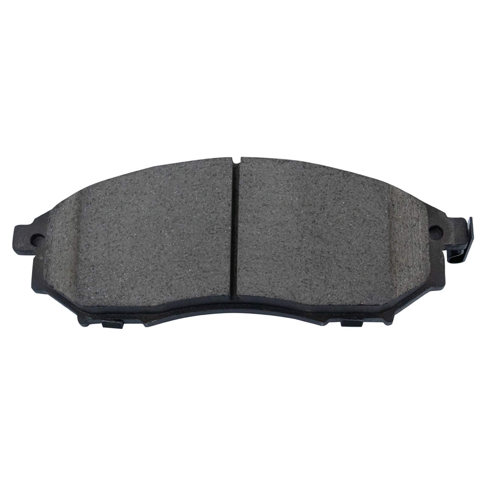 Trq Front Brake Pad & Rotor Kit Brake Pads Brake Rotor Ceramic Premium G-Coated Compatible With 2003-2004 Infiniti M45 2002-2006