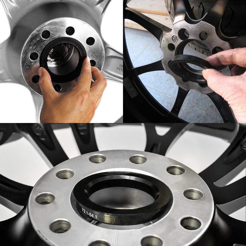 Hub Centric Ring Set 106Mm Wheel Bore Od To 78.1Mm Hub Id Compatible With 6 Lug Chevy Pickup