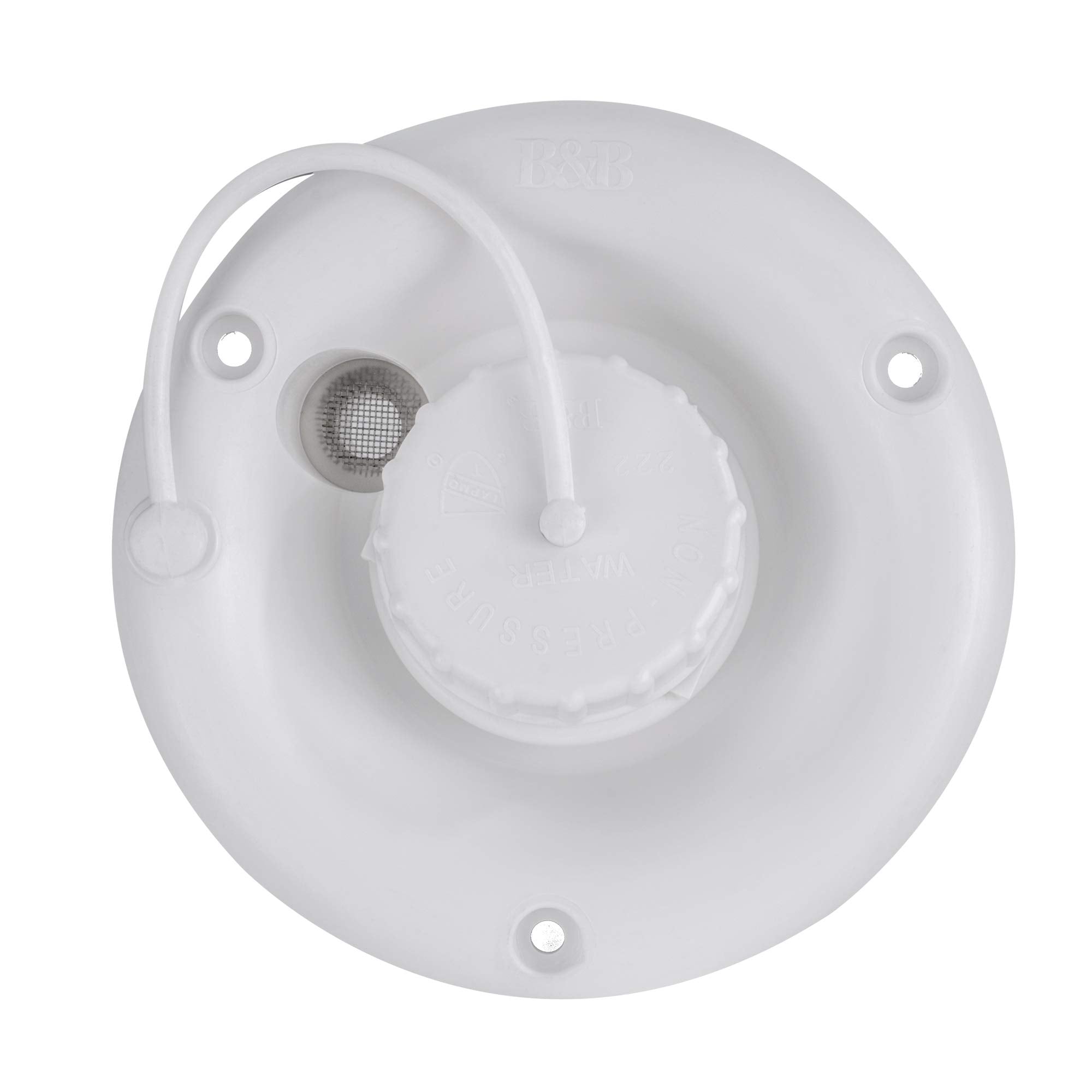 RecPro RV Round Fresh Water Gravity Fill Hatch Inlet | RV Water Fill Hatch | Camper Water Inlet Hatch | Trailer Water Fill Hatch