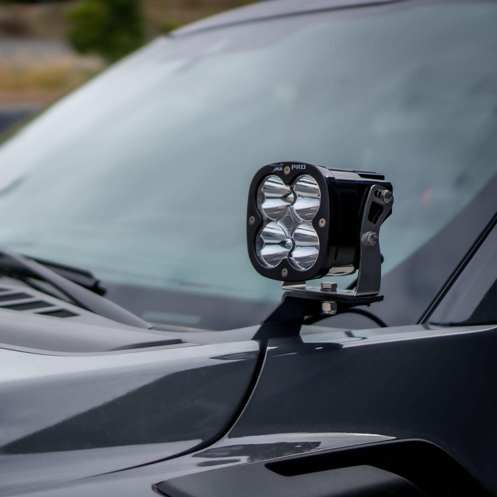 Baja Designs Xl Pro Led A-Pillar Light Kit For Ford F-150 Raptor 2021-22 (Driving/Combo; Clear)