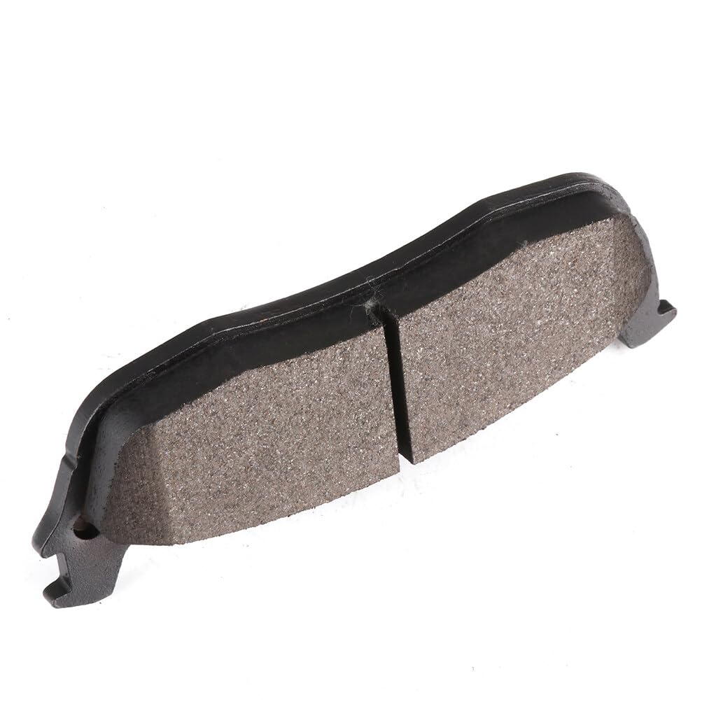 Eccpp D879-7584 4Pcs Rear Semi Metallic Disc Brake Pad Set - Fit For Ford Expedition 1997-2002, F-150 1999-2003, F-250 1998-1999