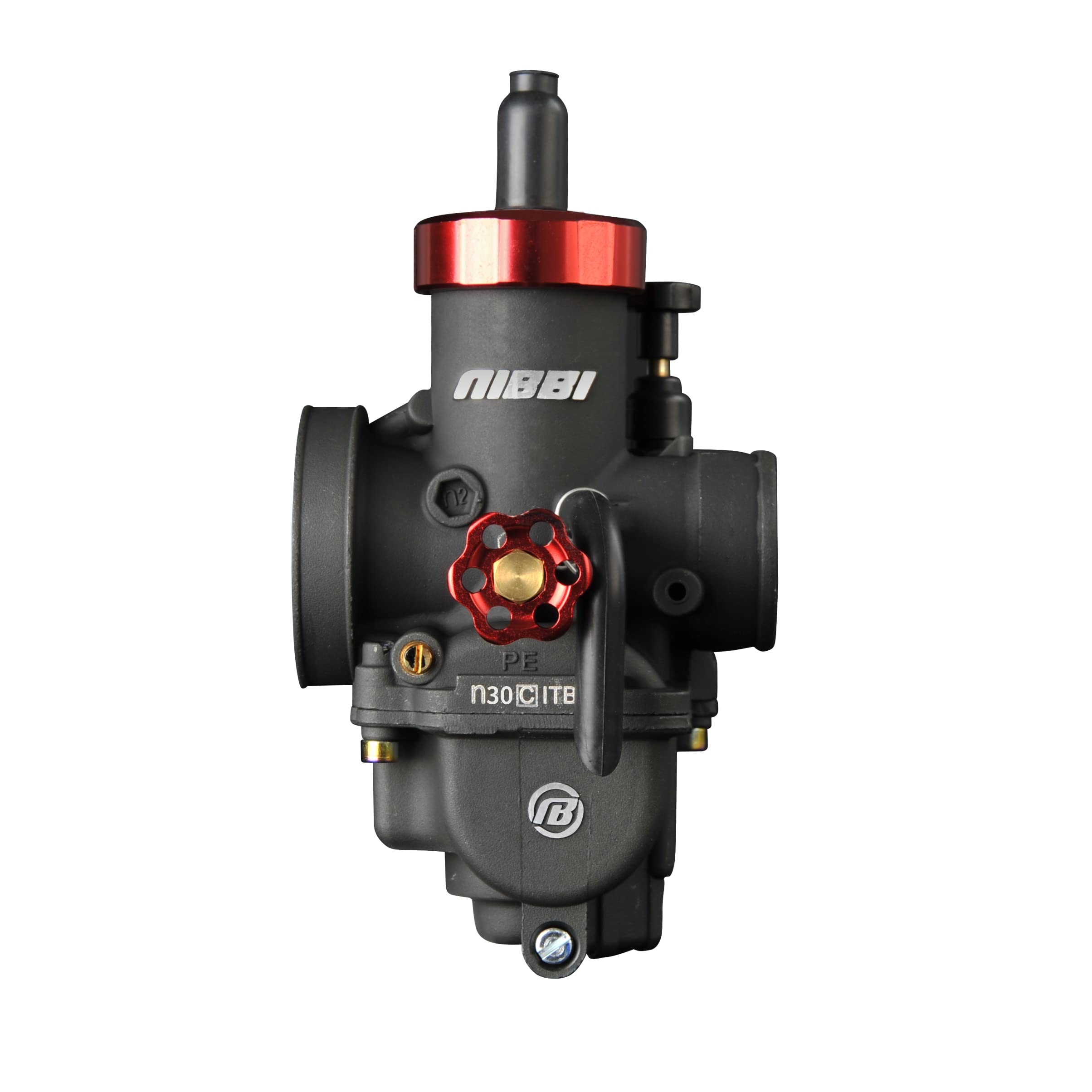 NIBBI Replacement Orginal High Performance Speed Modified Carburetor PE30MM Main jet Slow jet Fit Motorcycle Scooter Atv Dirt bi