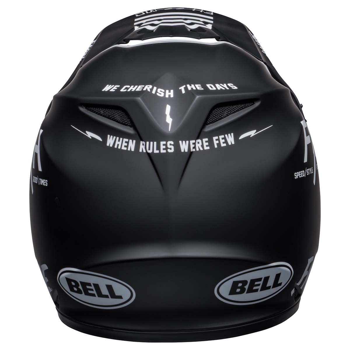 Bell Mx-9 Mips Dirt Helmet (Fh Prospect Matte Black/White - Small)