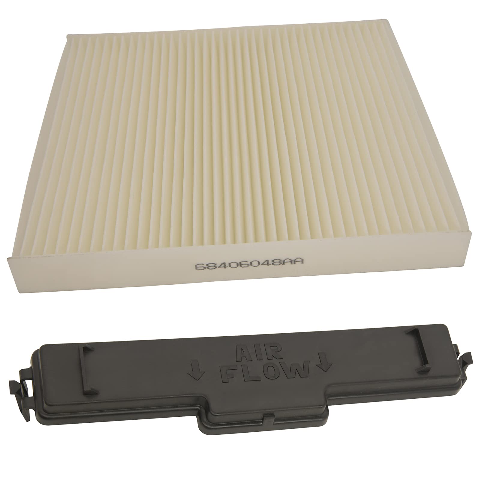 68406048Aa Cabin Air Filter 68318365Aa & 68052292Aa Cabin Air Filter Access Door Compatible With Dodge Ram 1500 2500 3500 Cabin 