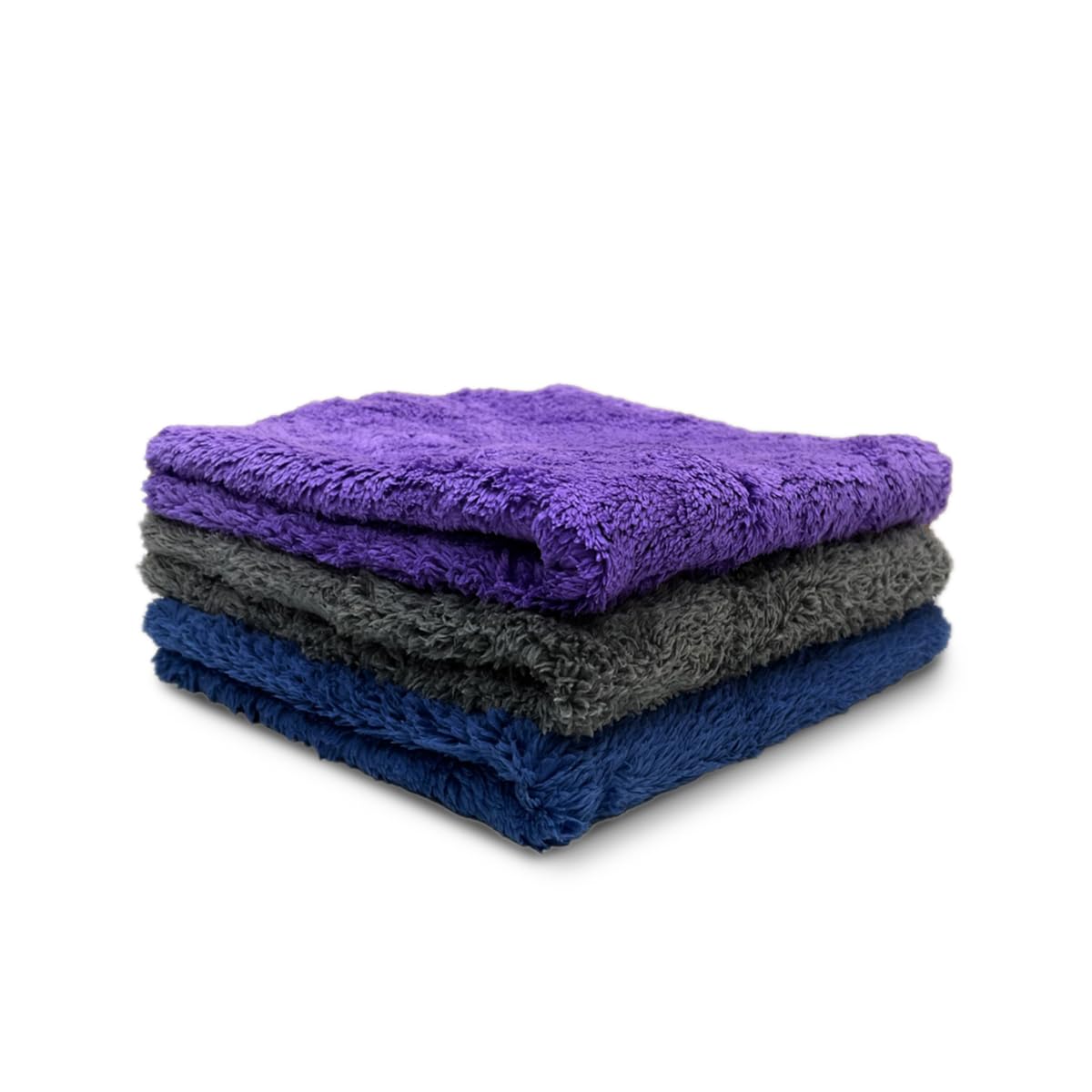 Crab Microfiber Towel 40x40cm, 350 GSM, UltraSoft, High Absorbency Cleaning Cloth (Pack of 3)