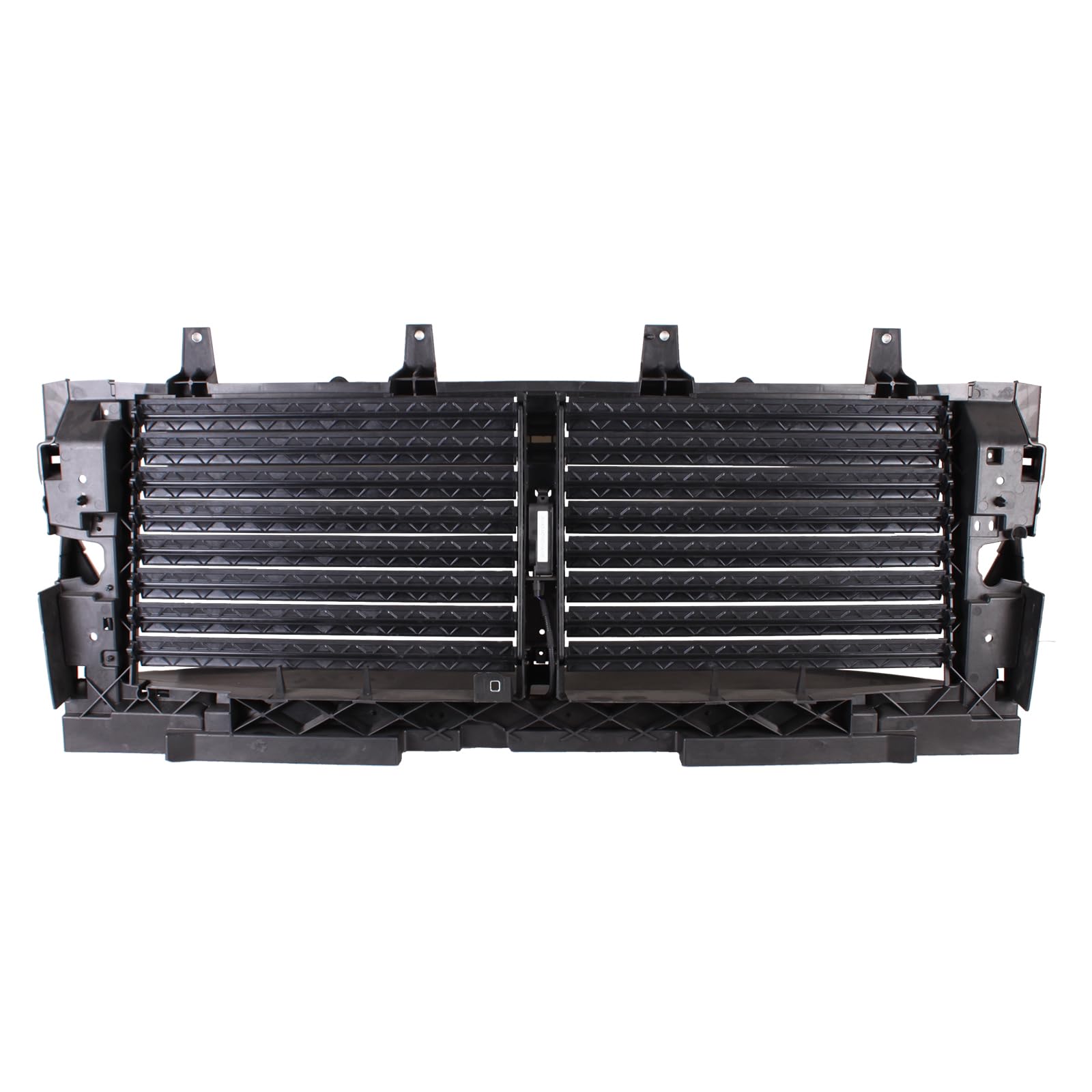Torcia TYG Active Grille Shutter Assembly with Motor for 2019-2022 GMC Sierra 1500/Denali/Crew Cab, Black, Model GM1206104