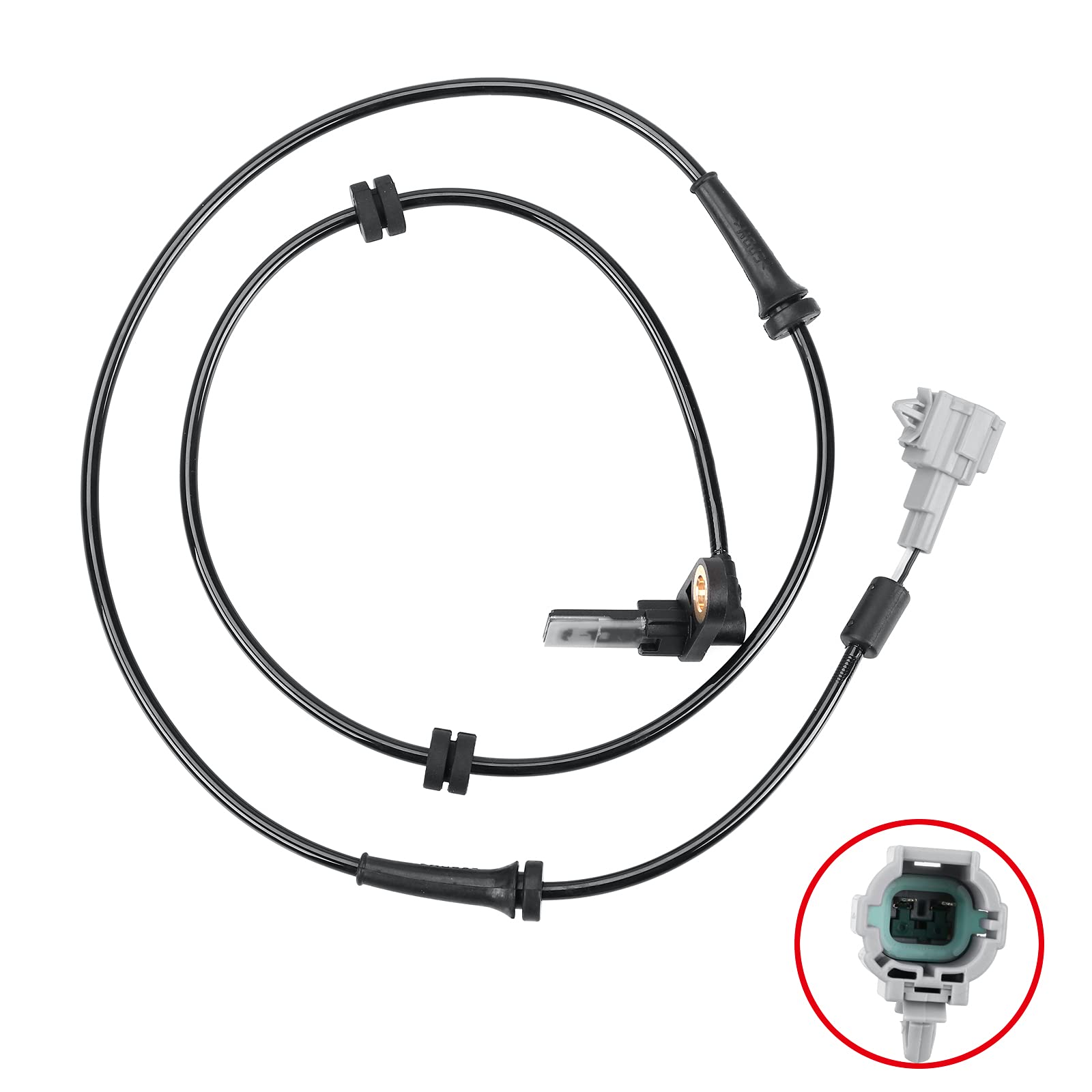 47900-7S200 Rear Right Abs Wheel Speed Sensor Compatible With Nissan 04-11 Titan 479007S200, Su12702, Als638