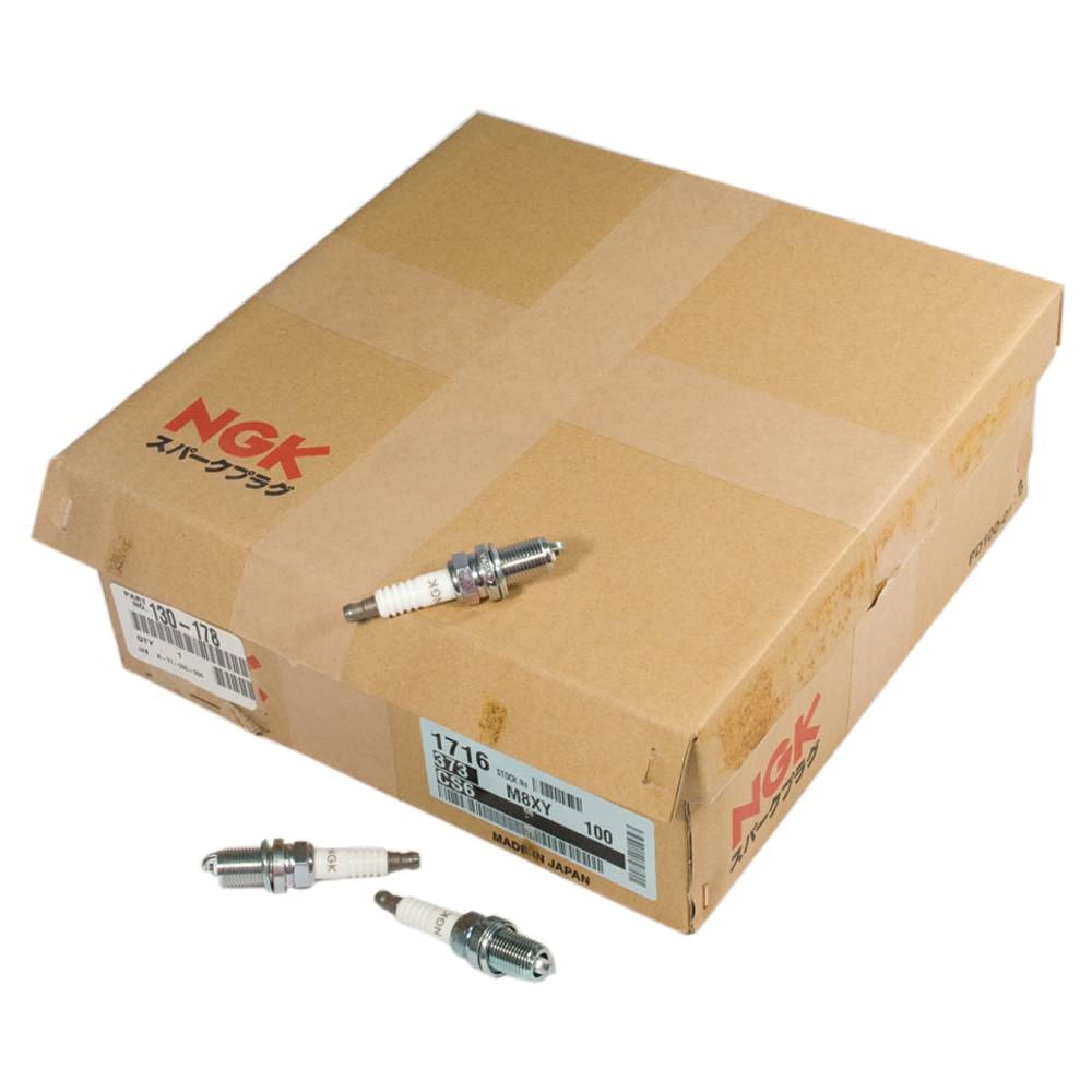 Stens 130-178 NGK Spark Plug Shop Pack, NGK 1716/CS6, case, 100