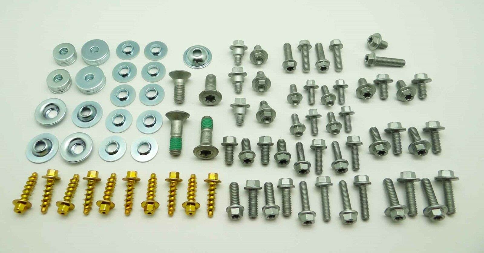 97Pc Specbolt Body Bolt Kit For Plastics Seat Fenders Fork Guards Shrouds & Subframe. Fits Ktm & Husqvarna 65 80 85 125 150 200 