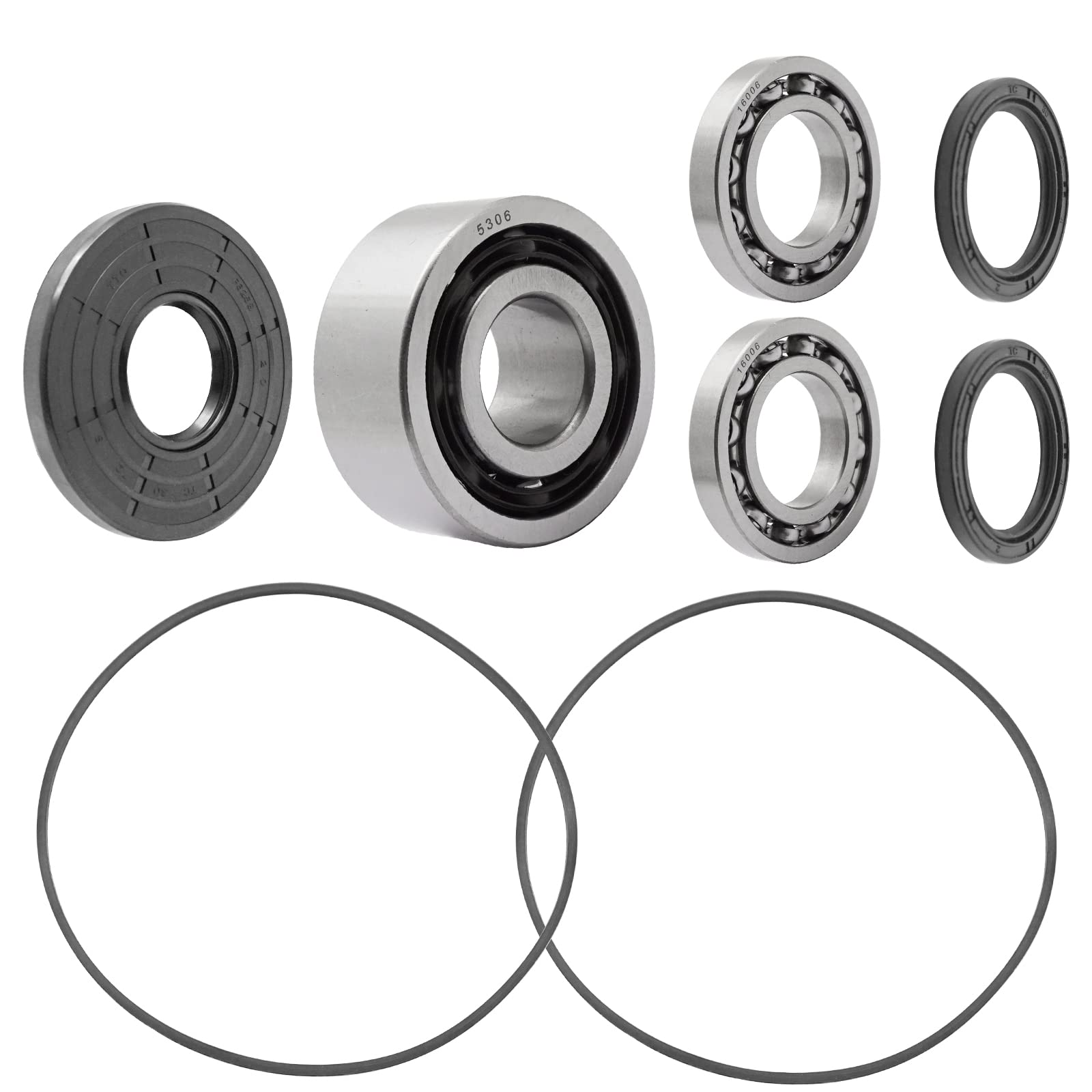 Front GearCase Differential Bearing Seal Kit for Polaris RZR 1000 900 800 570 Ranger 1000 900 570 500 Diesel ACE 900 570 500 325