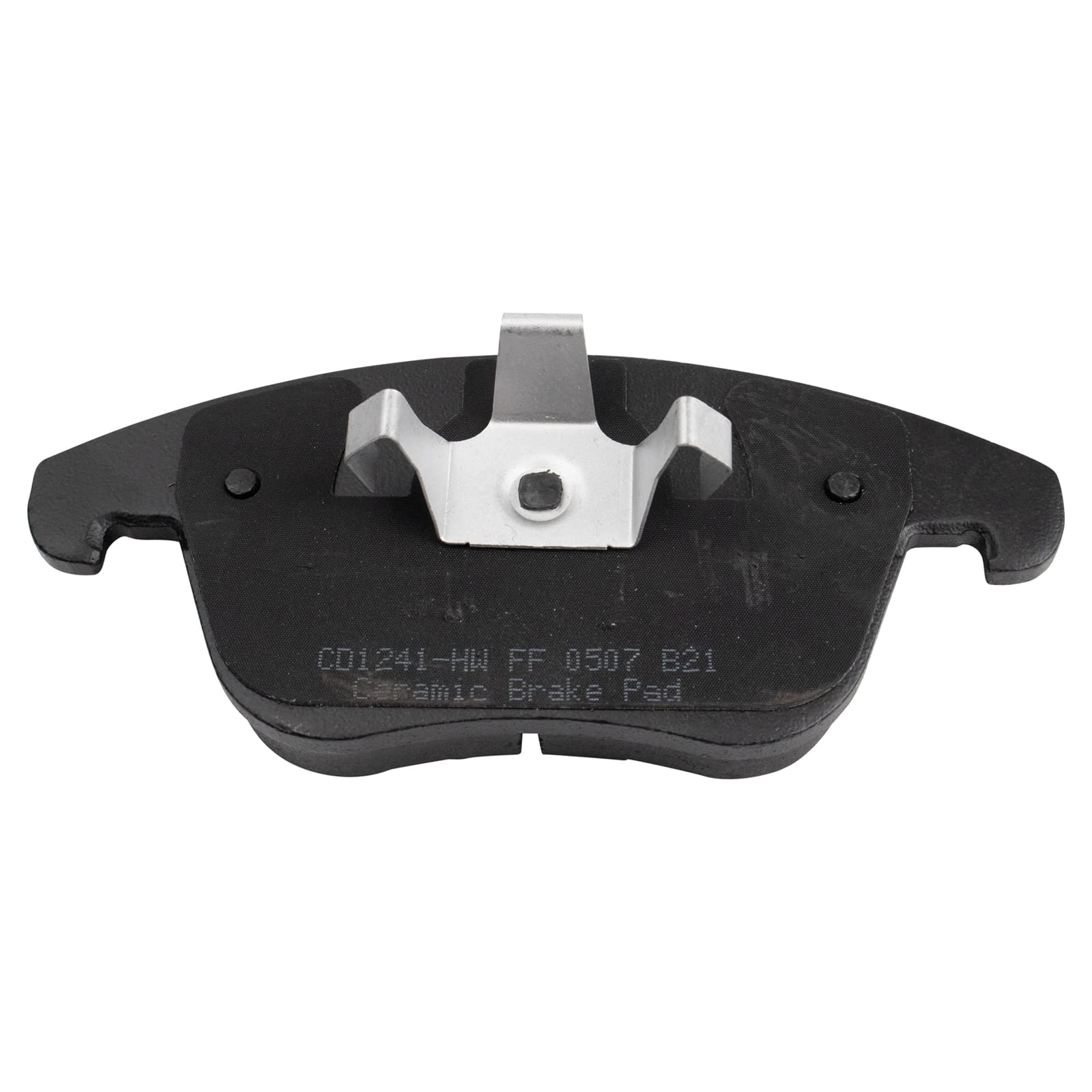 TRQ Front Brake Pads Ceramic Compatible with 2006-2008 Jaguar S-Type 2006-2009 Vanden Plas 2009-2015 XF XJ8 2007-2009 XK