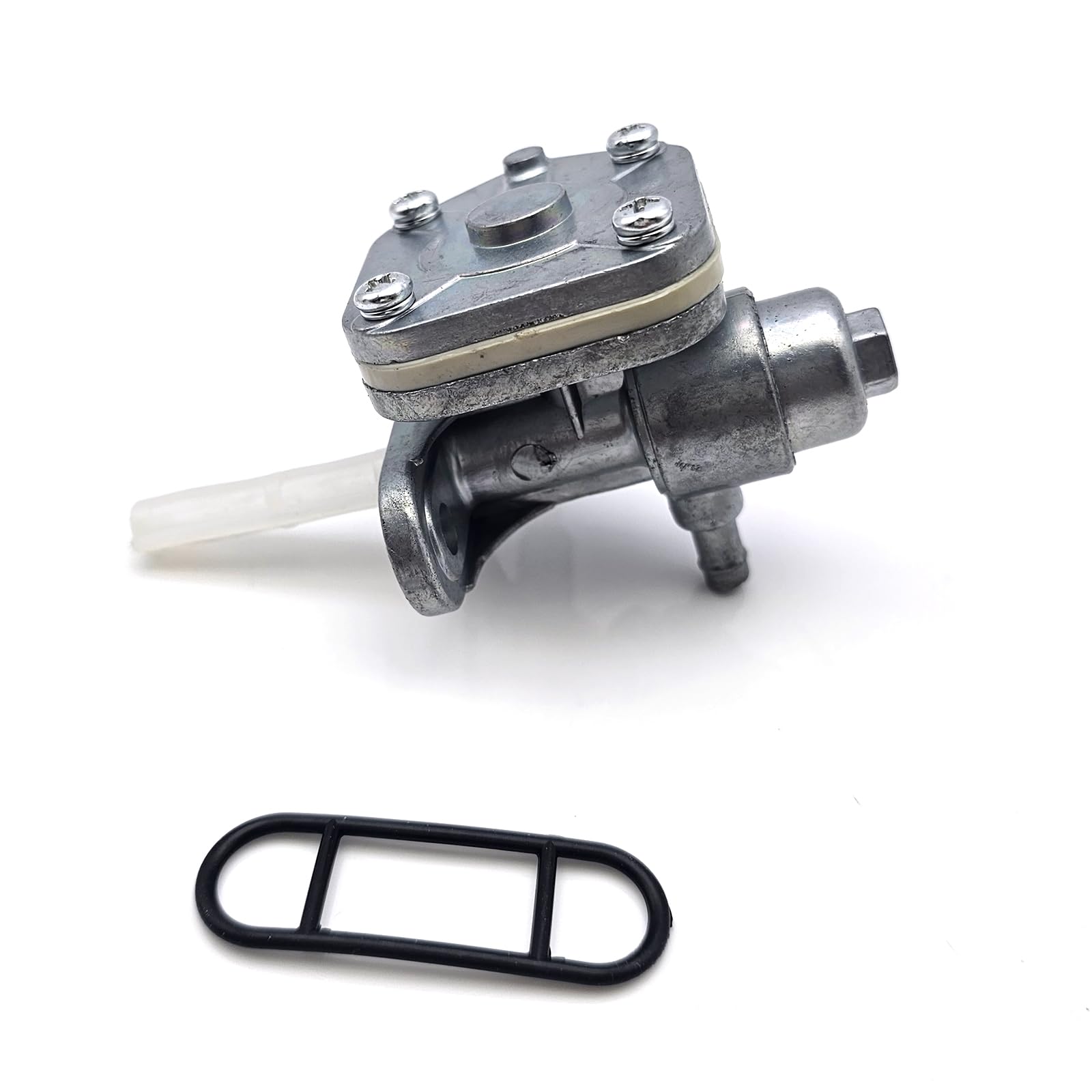 Hconcet New Fuel Petcock Valve Gas Assembly 4CW-F4500-10-00 Compatible with Yamaha Zuma 50 YW50 Scooter 2003 2004 2005