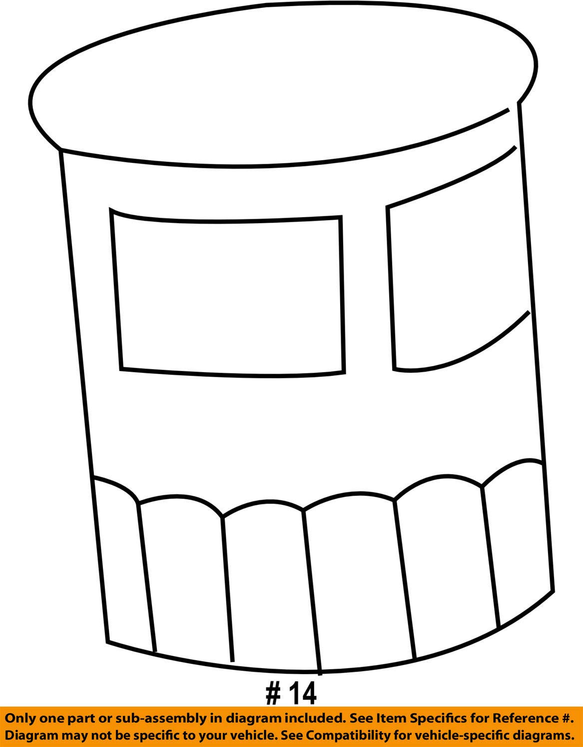 Honda Genuine Oil Filter 15400-PLM-A02, Blue, Aluminum Material
