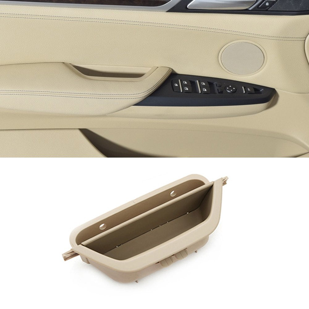 Jaronx Compatible With Bmw X3 X4 Door Armrest Storage Box, Driver Side Door Storage Compartment Handle Armrest Containerreplacem
