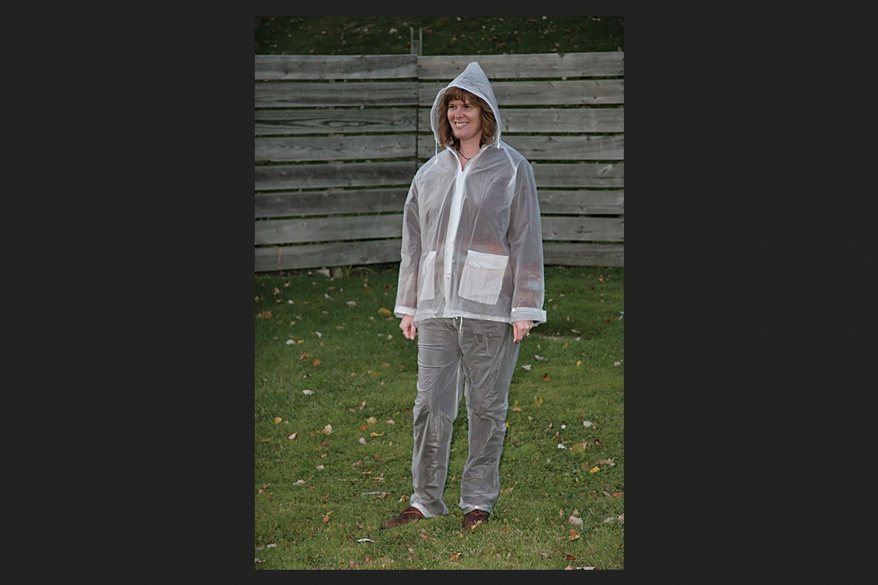 Rainsuit 3Pc Vnl Clr Lg (Pack Of 1)