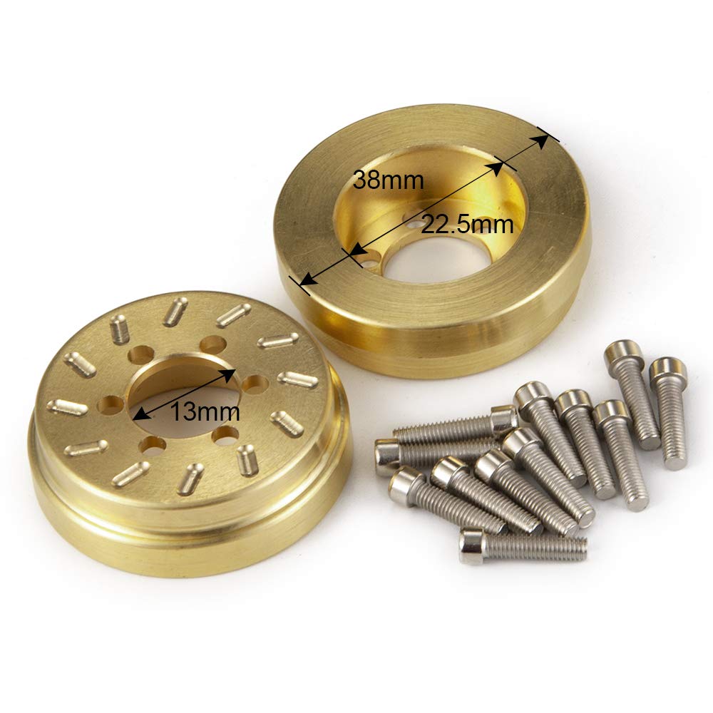 Benedict Harry 4Pcs Internal Wheel Weights For 1/10 Rc 1.9''/2.2'' Beadlock Wheel Rims