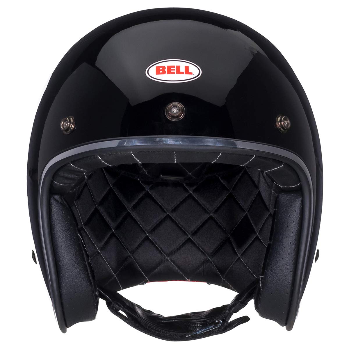 Bell Custom 500 Open-Face Motorcycle Helmet (Gloss Black - 2X-Large)