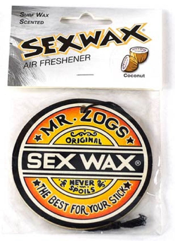 Sex Wax Air Freshener - Coconut Scent, 1 Count, Wax Material, Model 0897927002206