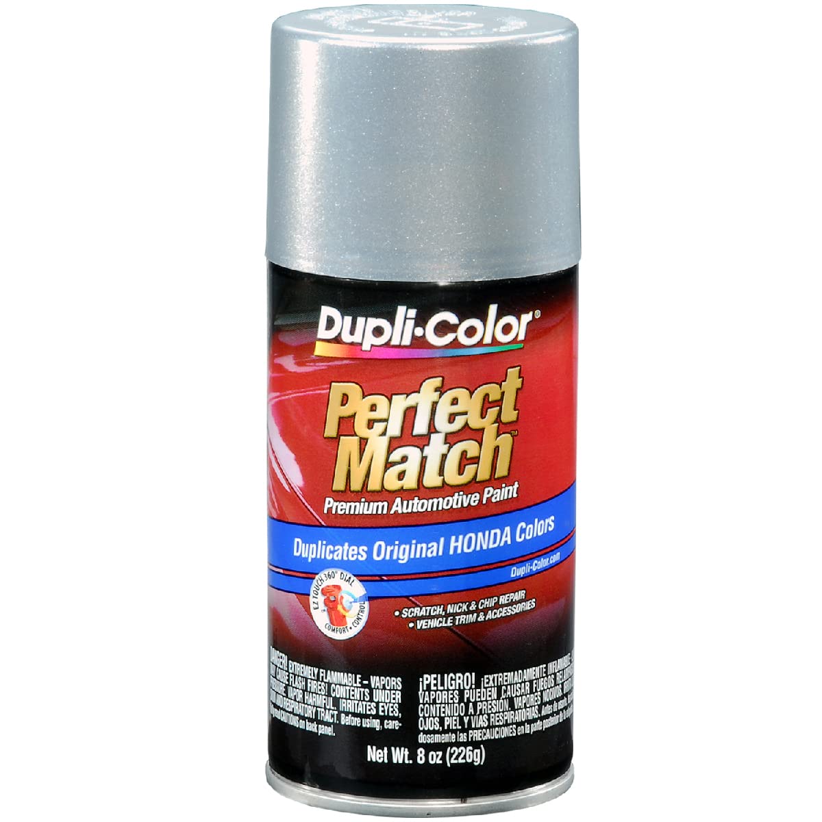 Dupli-Color Automotive Spray Paint - 8 oz. Alabaster Silver Metallic, NH700M