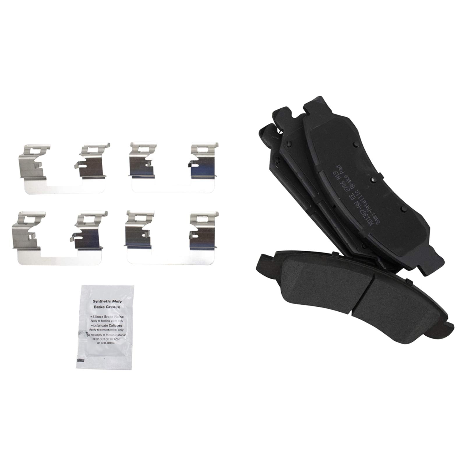 Trq Front Premium Posi Semi Metallic Brake Pads & Rotors Kit For Gm Truck