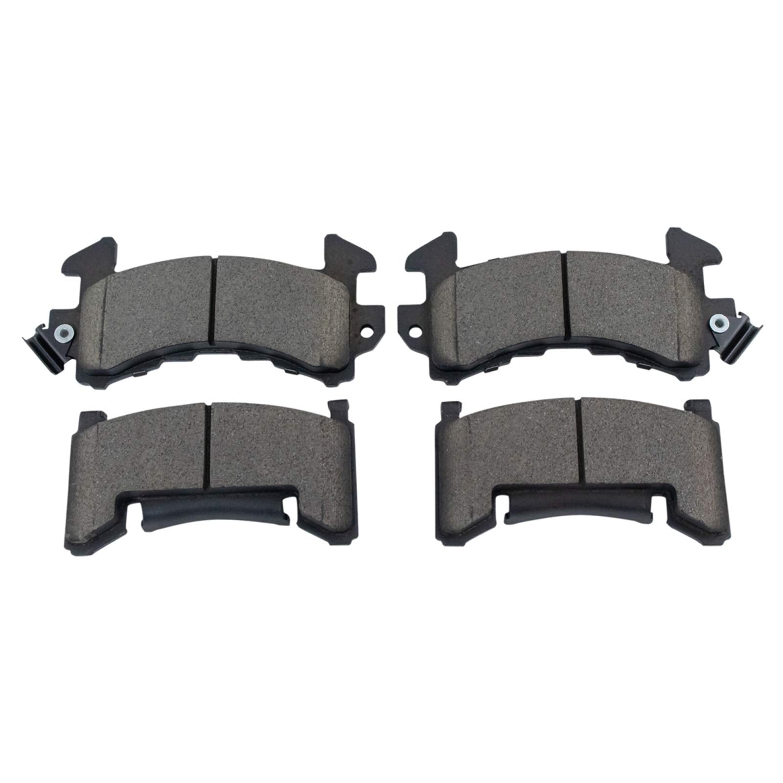 TRQ Front Posi Ceramic Brake Pad Kit Set for Buick Cadillac Chevy GMC Oldsmobile Pontiac