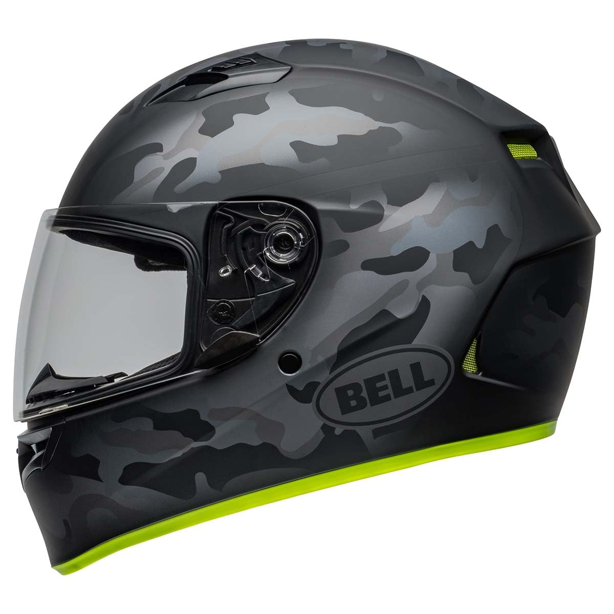 Bell Qualifier Full-Face Helmet (Matte Stealth Hi-Vis/Camo - Medium)