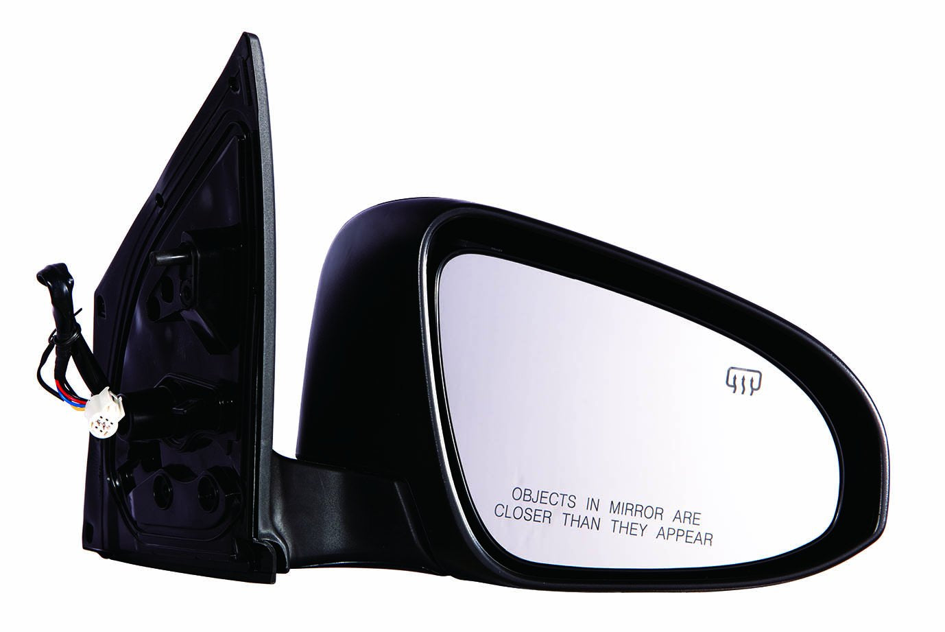 FOCOPO 312-5440R3EBH Replacement Passenger Side Door Mirror Set (This product is an aftermarket product. It is not created or so