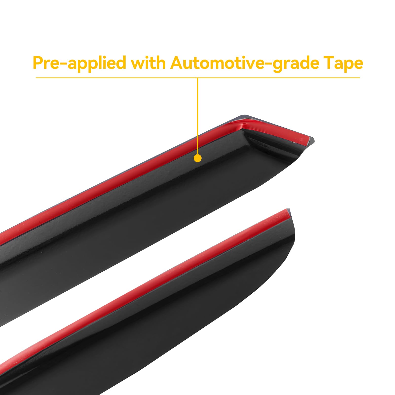 Window Rain Guards For 1999-2007 Sierra/Silverado 1500/2500/3500, Window Vent Visors Shade Wind Deflector 2000 2001 2002 2003 20