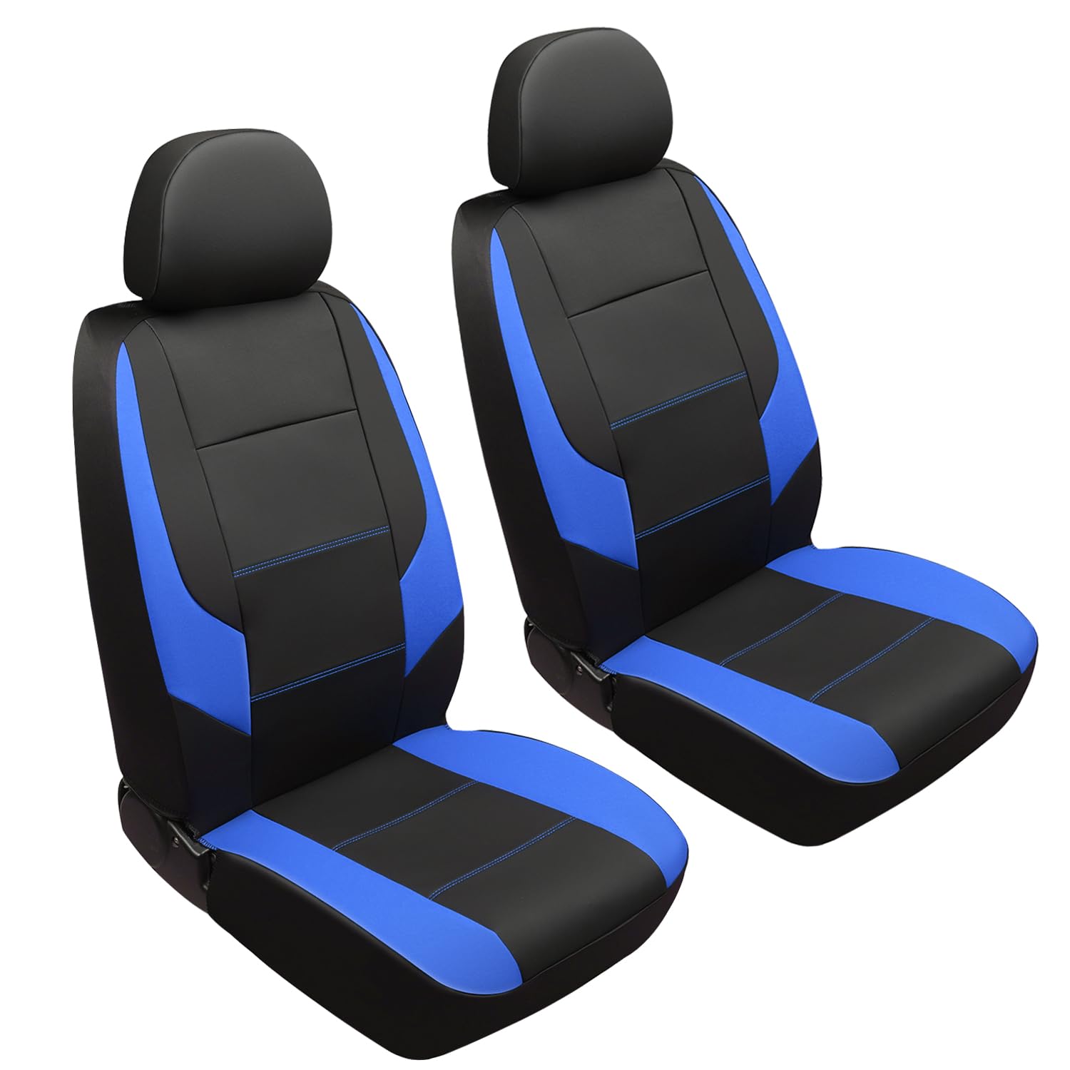 GIANT PANDA Front Car Seat Cover for Subaru, Leather Bucket Seat Covers Custom Fit Subaru Outback Forester Crosstrek Legacy Impr