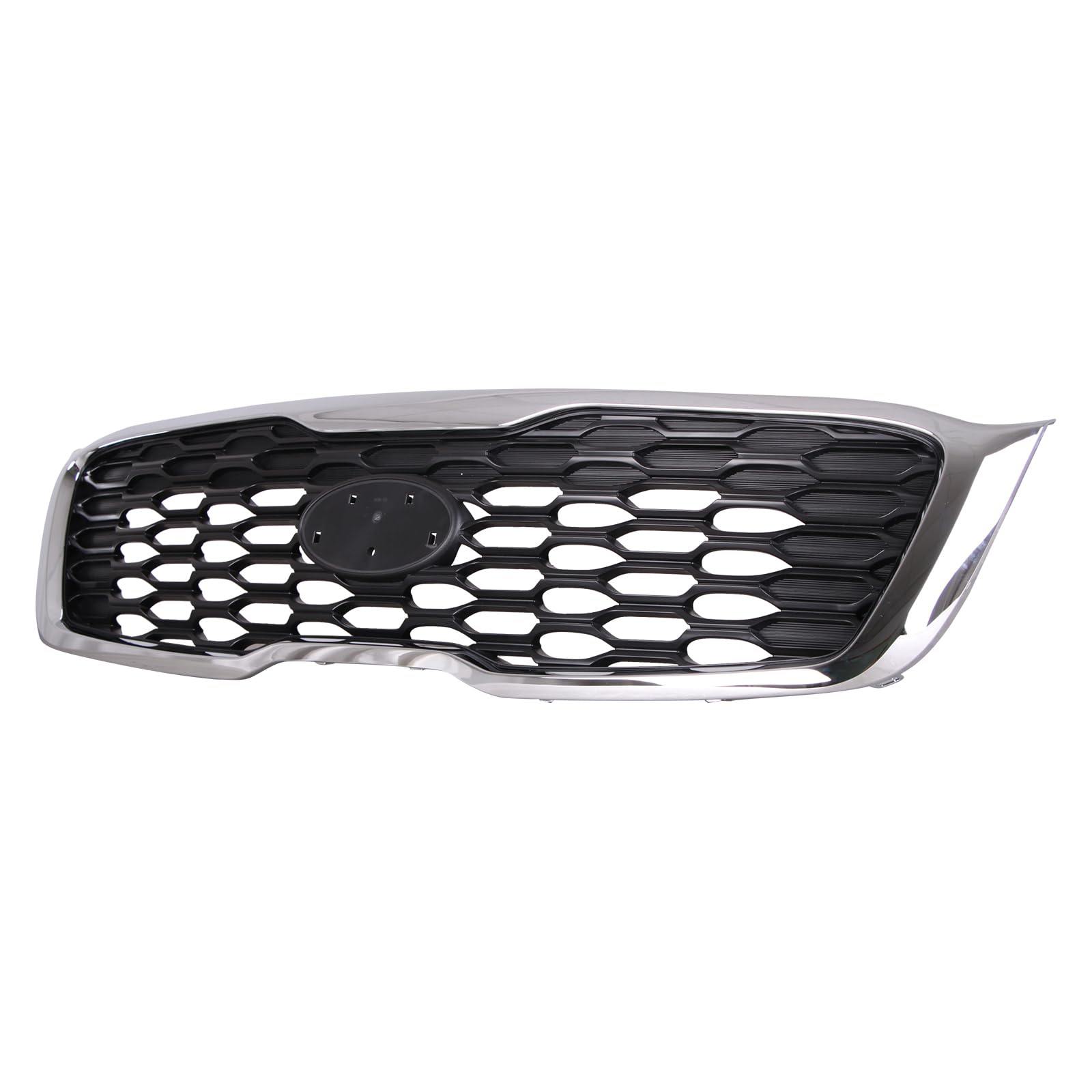 TYG (CAPA QUALITY) Chrome Front Grille Compatible with 2019-2020 Kia Sorento L/LX, ABS OEM Replacement Bumper Grill for KI120020
