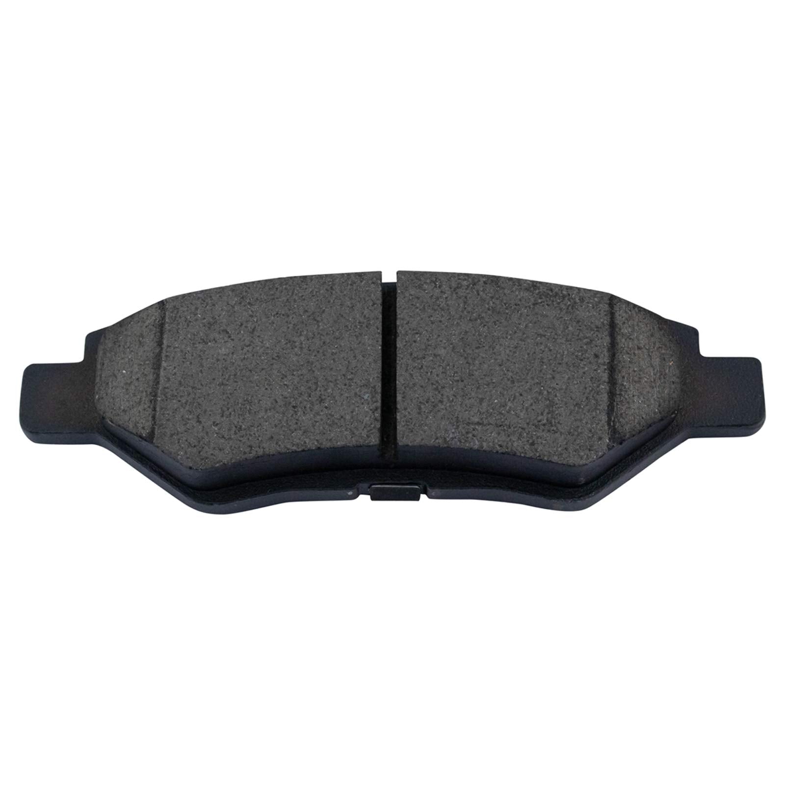 Trq Rear Brake Pad & Rotor Kit Brake Pads Brake Rotor Parking Brake Shoe Set Ceramic Compatible With 2010-2015 Chevrolet Camaro
