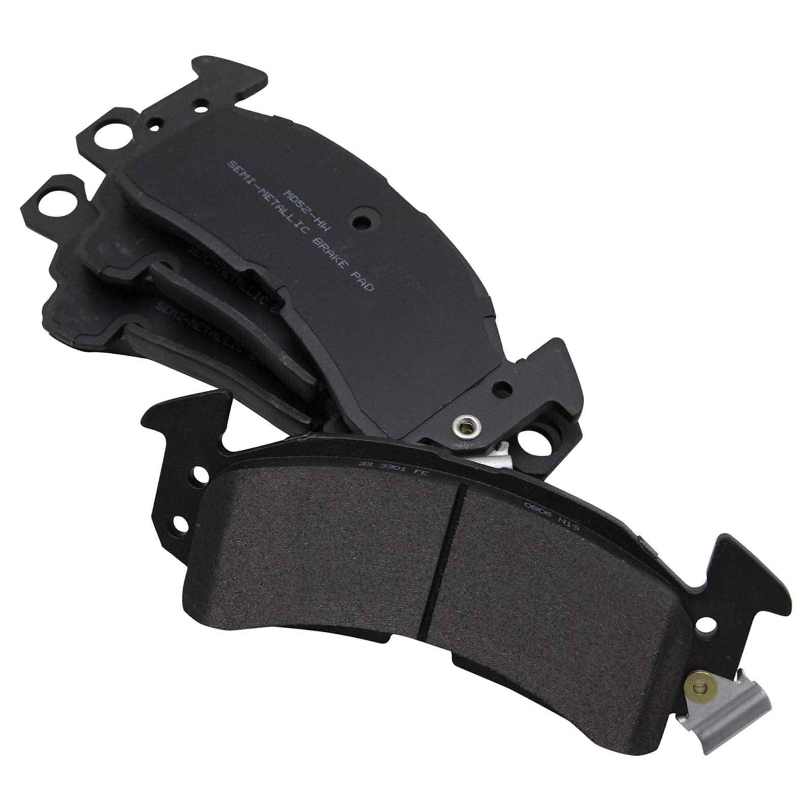 Trq Front Disc Rotor & Brake Pad Set Kit Compatible With Chevrolet Pontiac Gm