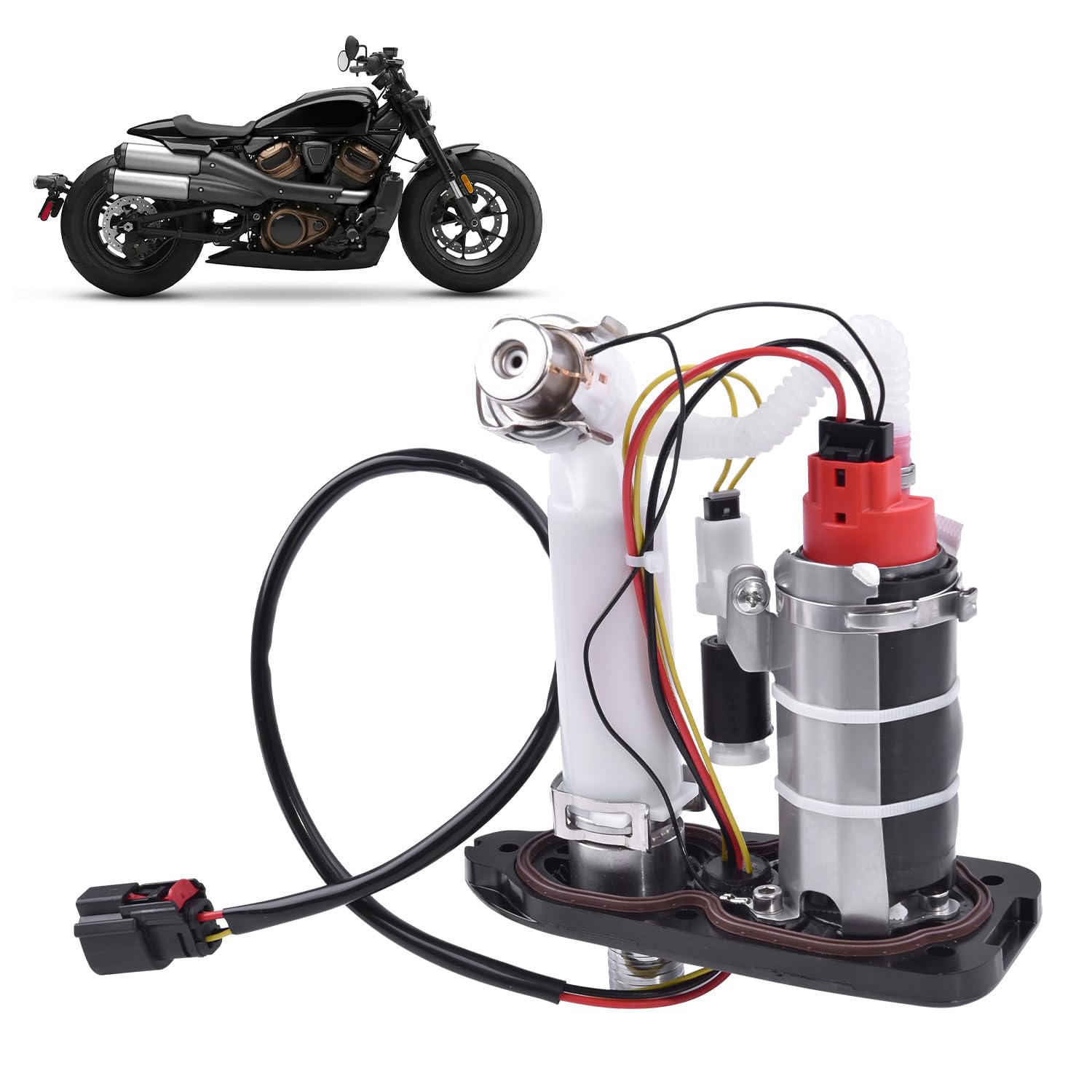 Farpida 75305-07A 75268-07F In-Tank Fuel Pump Assembly Fits for Harley Davidson Sportster 1200 883, Forty-Eight, Iron 1200 883, 