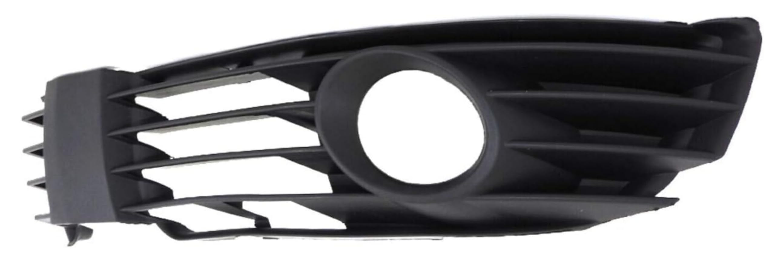 Dat Auto Parts Left Front Driver Side Fog Light Grille Cover Insert Replacement For 2001-2005 Volkswagen Passat Black Textured P