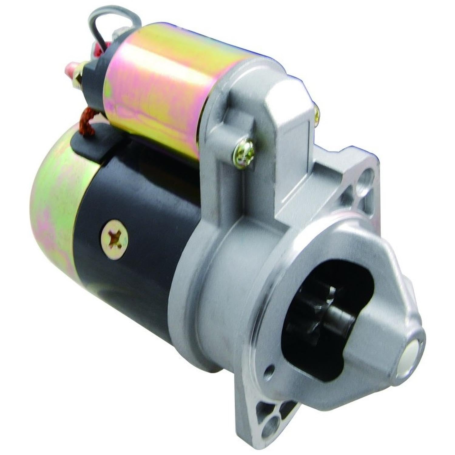 OEG Parts New Starter Compatible with Nissan Van 2.4L 1987 1988, Pickup 2.4L 1995, D21 2.4L 1988-1994 23300-17C00 23300-17C05 23