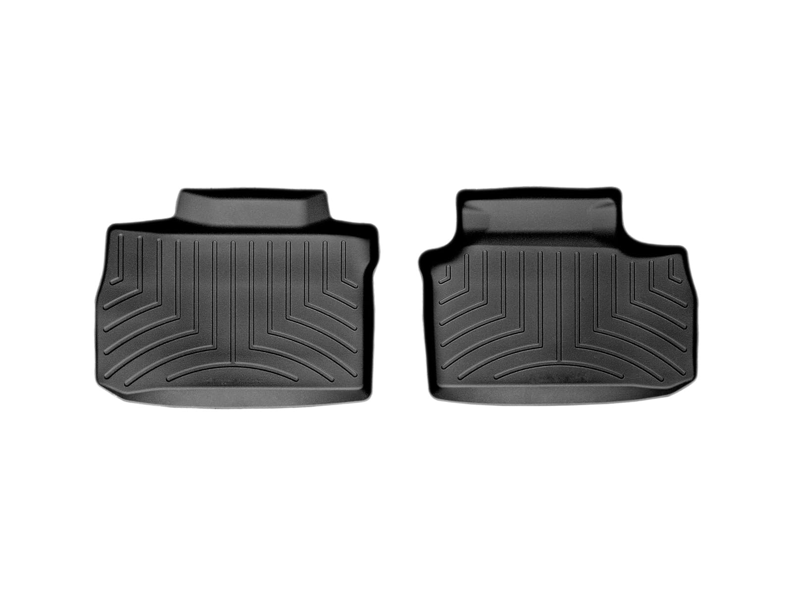 WeatherTech Custom Fit FloorLiners for 300, Charger, Magnum - 2nd Row (440692), Black