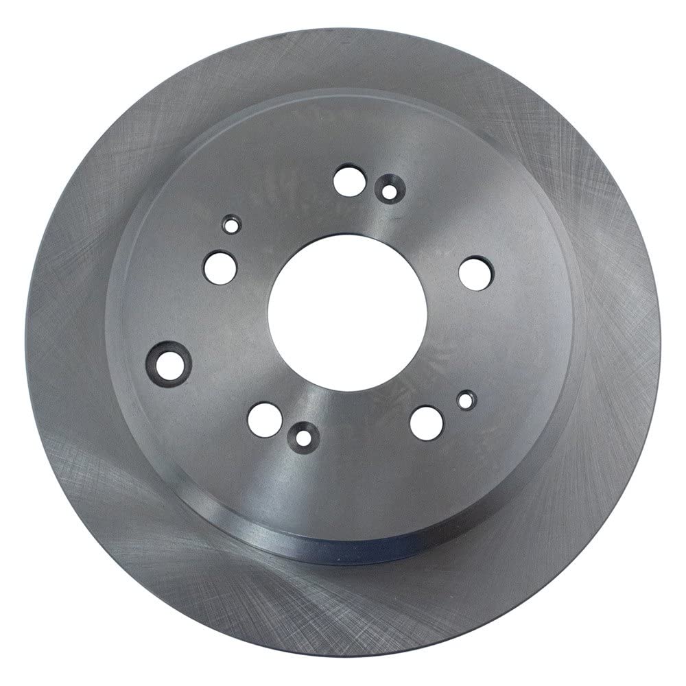 Trq Rear Brake Rotors Set Solid Compatible With 2005-2010 Honda Odyssey