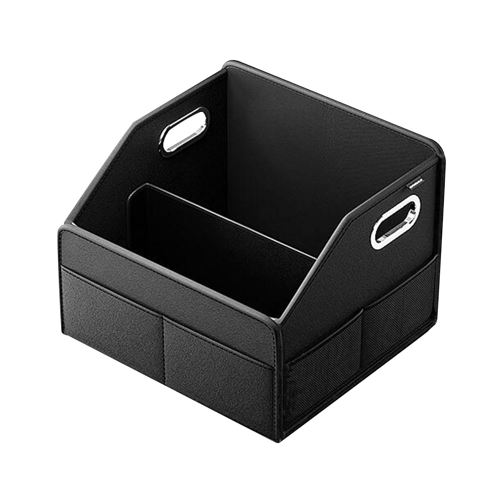 Ujeavette Cargo Storage Box Collapsible Container Bin Save Space Cars Trunk Organizer