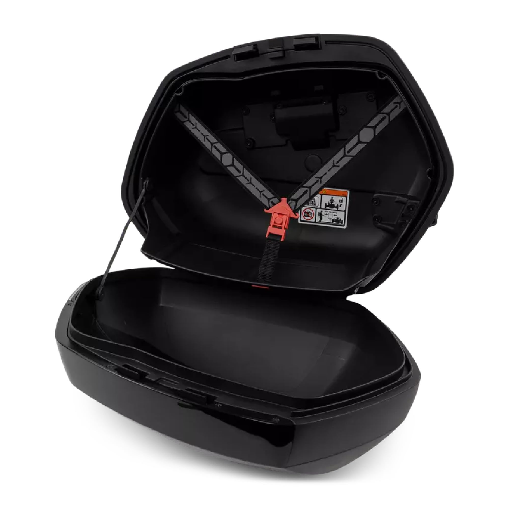 CAN AM Ryker Hard Saddlebag 9.5Gal/36L Shock-Resistant Plastic Black Model 219400844