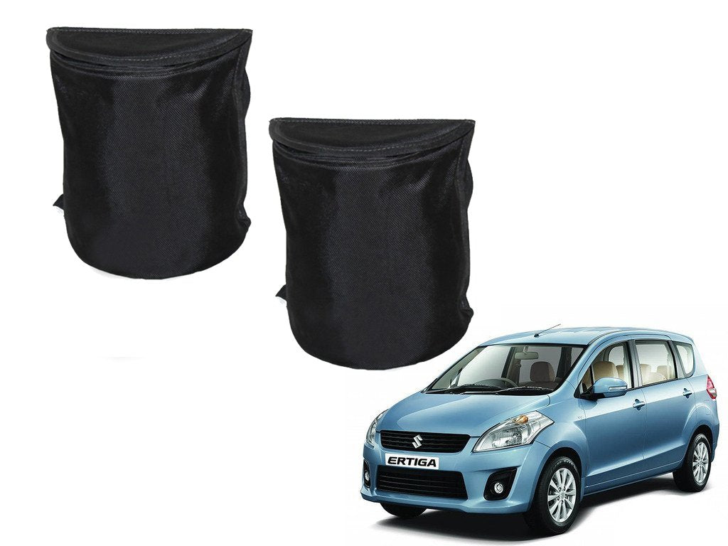 Kozdiko Semi Cylindrical Car Dustbin Set of 2 Pcs for Maruti Suzuki Ertiga