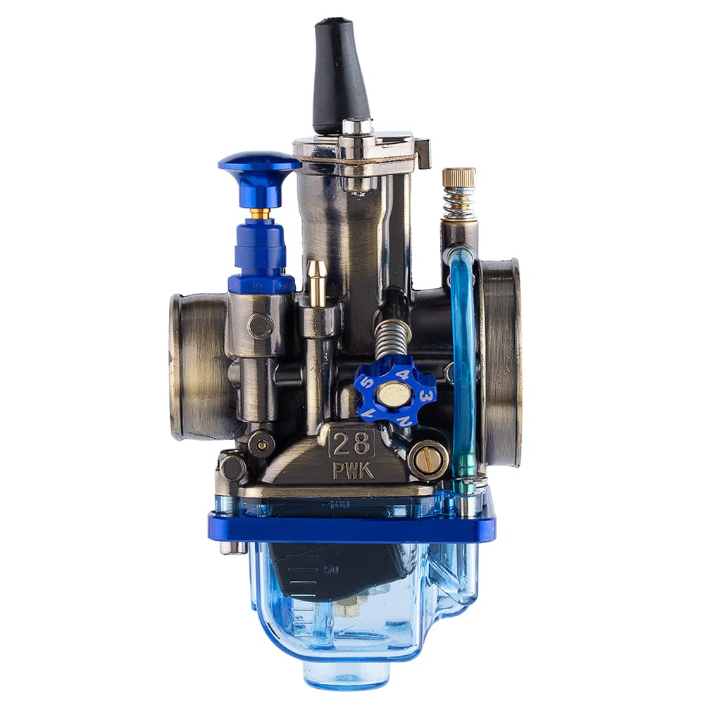 Pwk Carburetor 28Mm Performance Upgrade Racing Carburetor With Carb Jets Universal 125Cc To 200Cc 2T 4T Engine Dirt Bike Motocro