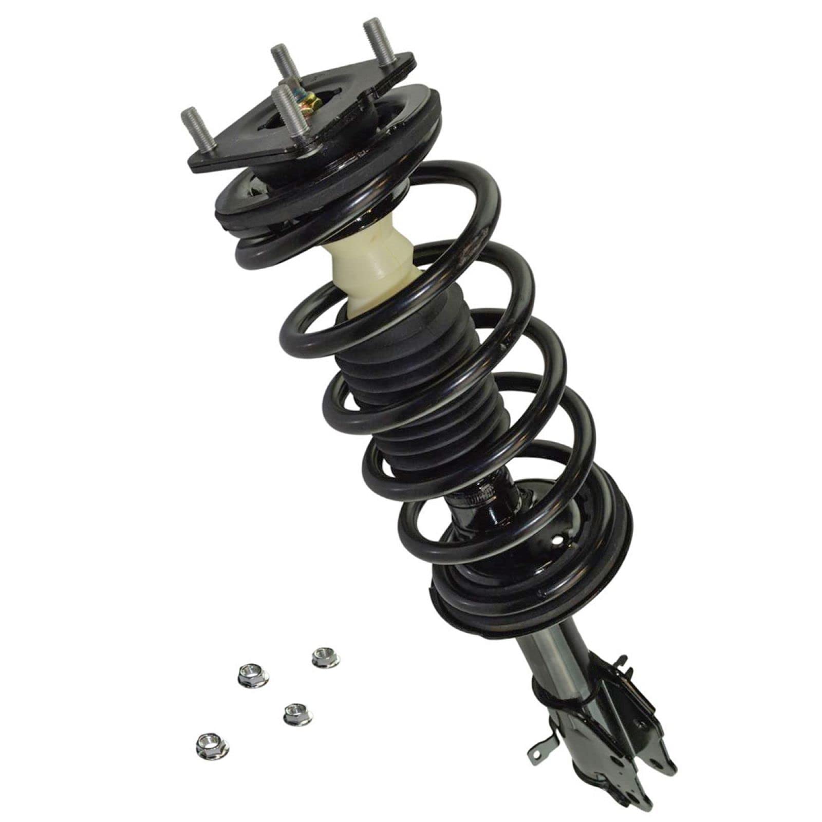 Trq Front And Rear Complete Strut Assembly & Shock Absorber Kit Complete Strut & Coil Spring Assembly Compatible With 2007-2015