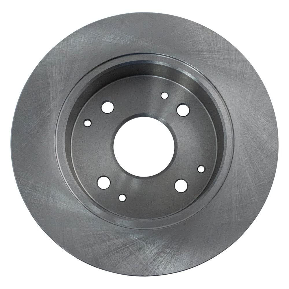 Trq Rear Brake Rotors Set Solid Compatible With 1998-1999 Acura Cl 1998-2002 Honda Accord