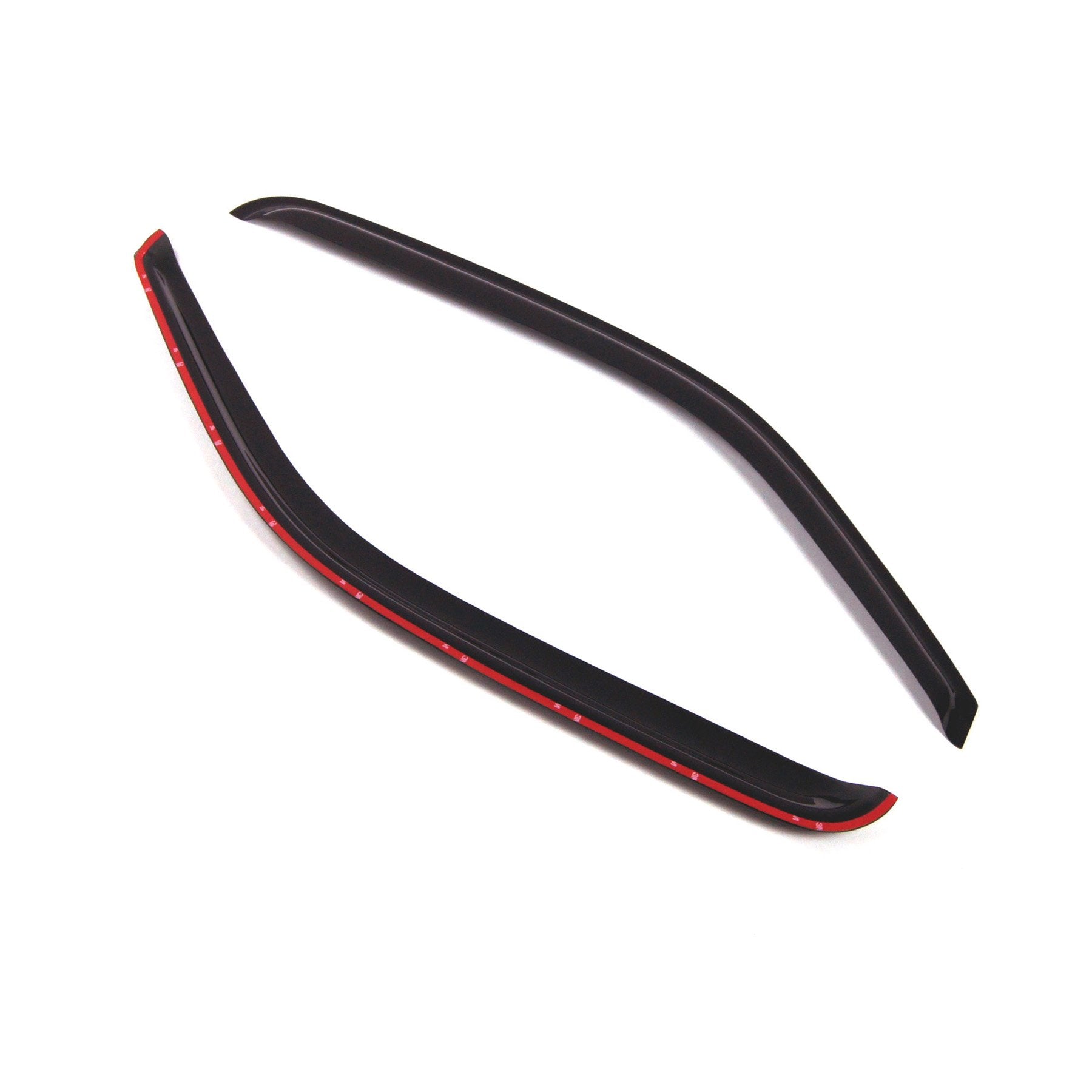 Tuningpros Outside Mount Window Vent Visors Rain Guards Compatible With Chevy Silverado Reg 1999-2006 | Side Window Wind Deflect