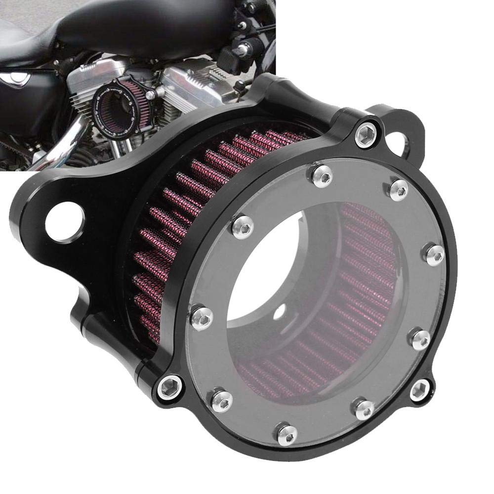 Air Cleaner Intake Filter System Kit Compatible With Harley Davidson Sportster Xl883 Xl883N Xl883R Xl883P Xl1200 Xl1200L Xl1200X