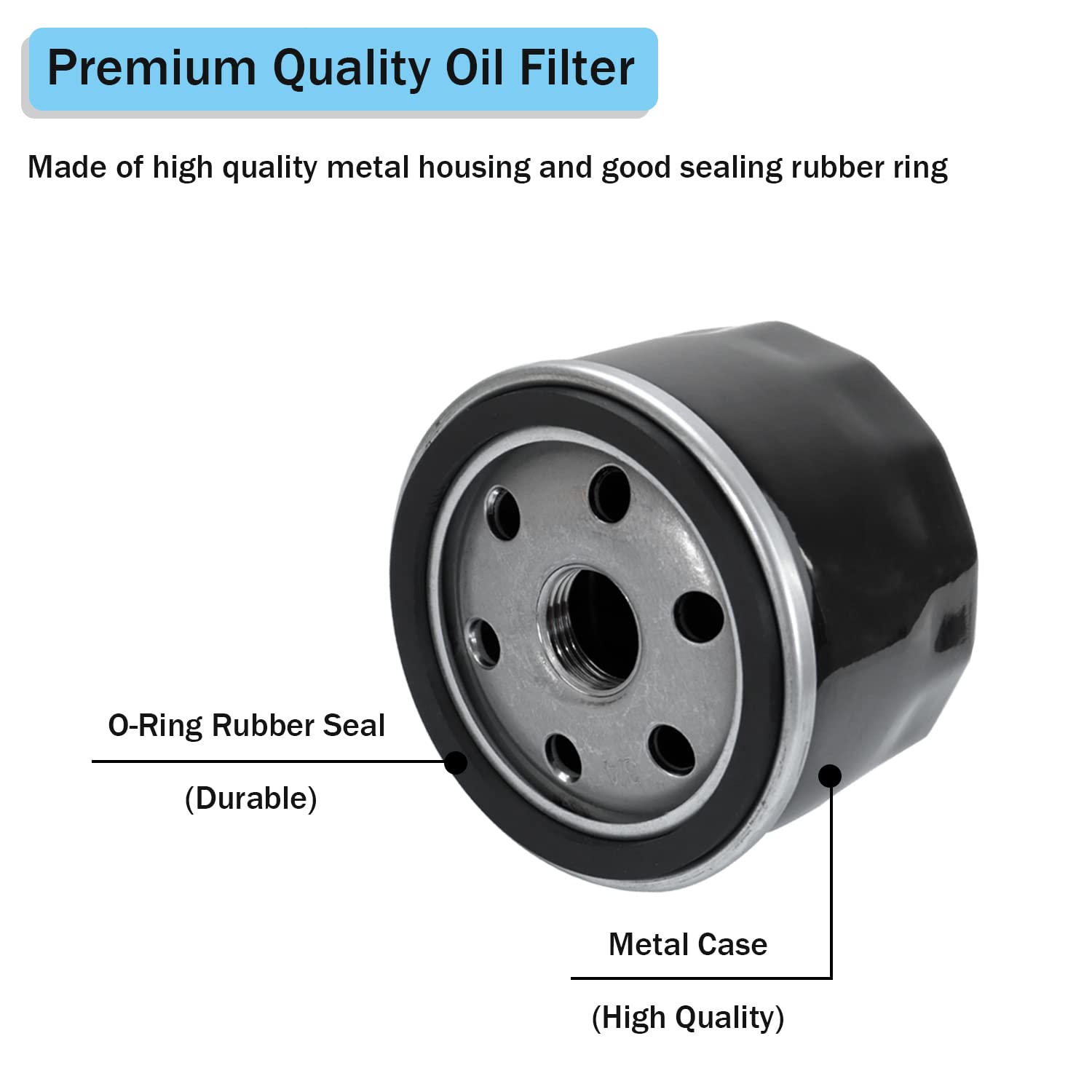 Am125424 Oil Filter Replacement For John Deere Lx 173 288 Stx 38 46 Gs 25 Lt 133 La 140 145 F 620 Ltr 155 Replace Am119567 Gy205
