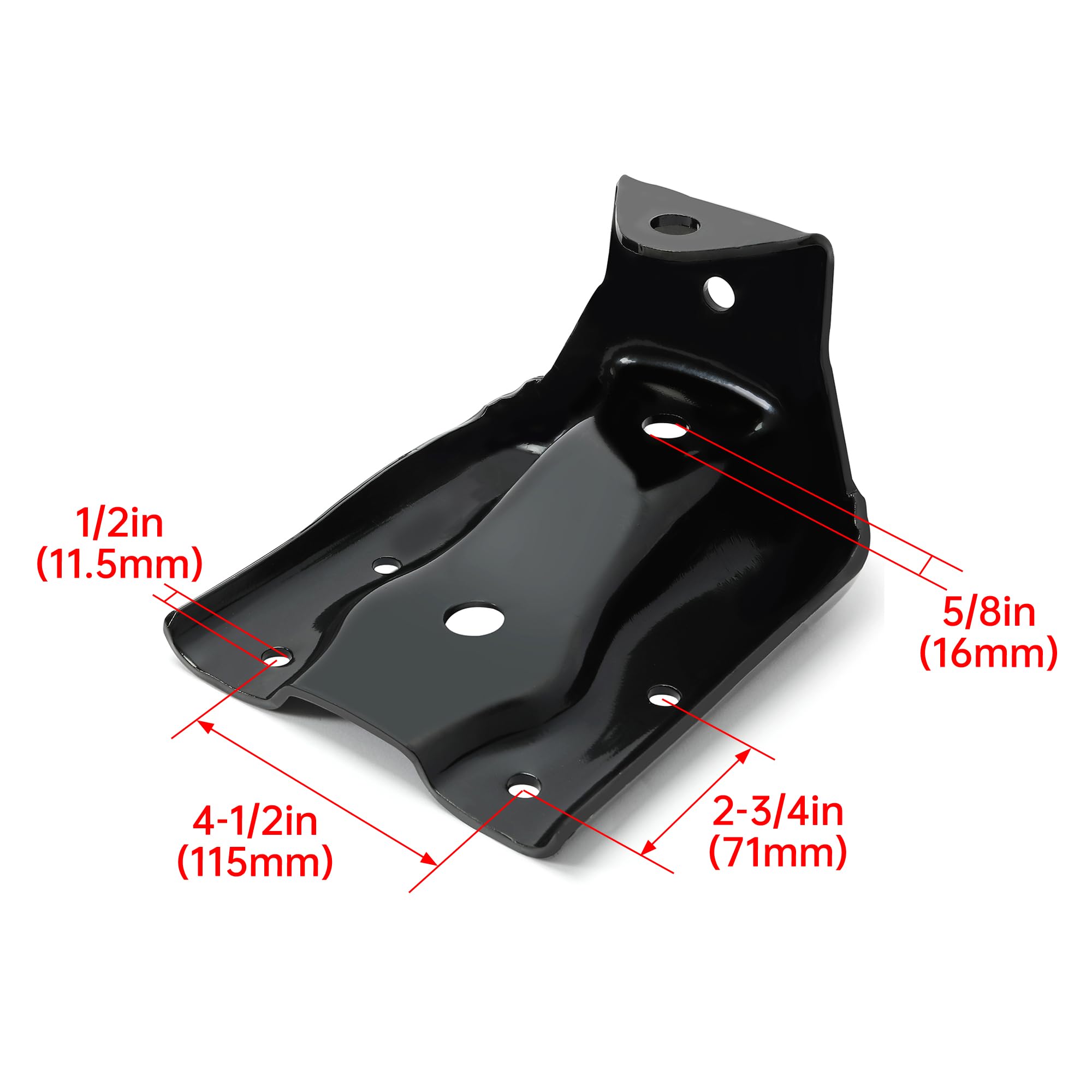 7Blacksmiths Rear Leaf Spring Hanger Set Compatible With 1999-2015 Chevy Silverado Gmc Sierra Replacement For 12474021 722032 Pair Leaf Spring Hanger Shackle Bracket
