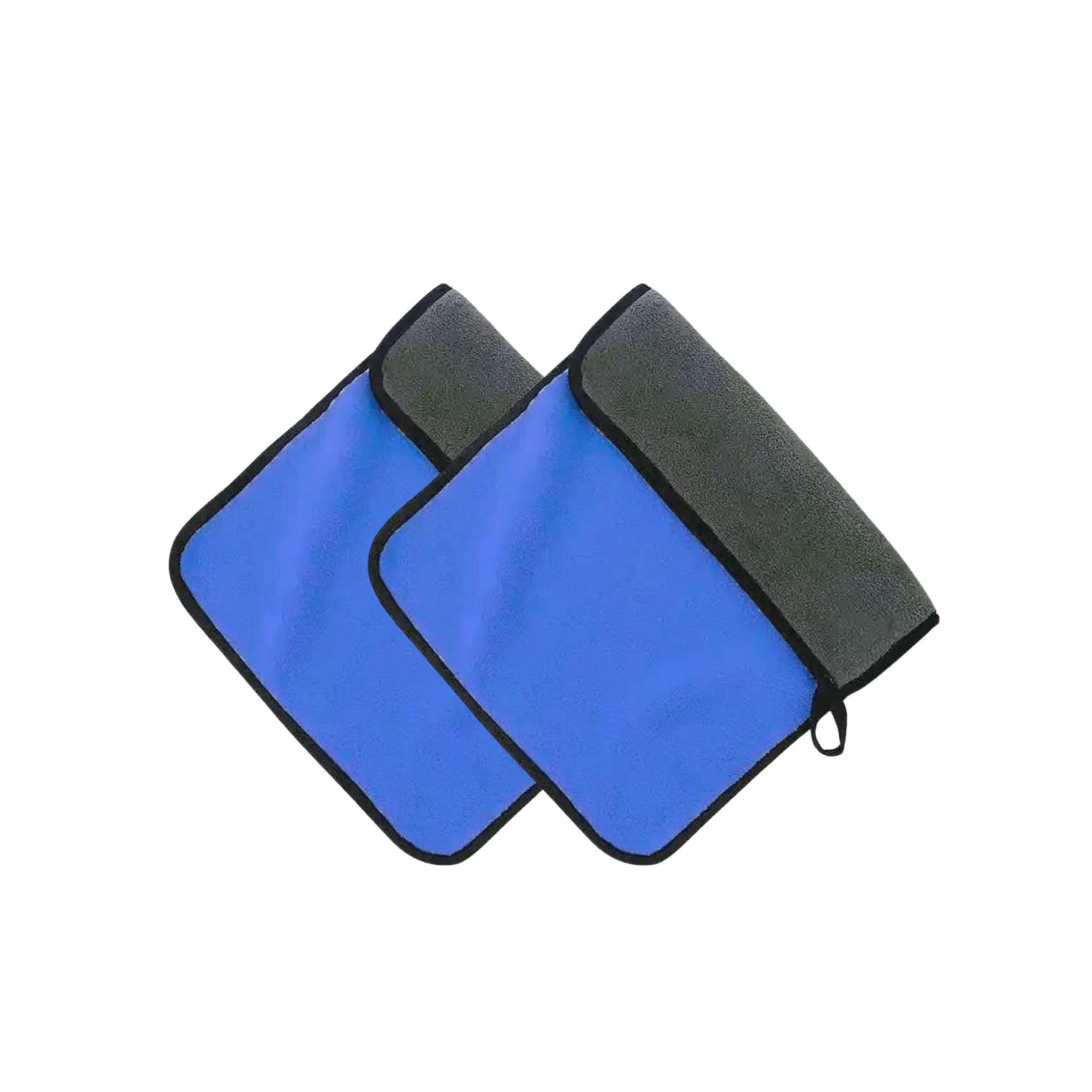 KLEANSHINE Microfiber Towel for Car Cleaning and Detailing  Dual Sided, Extra Thick Plush Microfiber Cloth 580 GSM (Size 40cm x