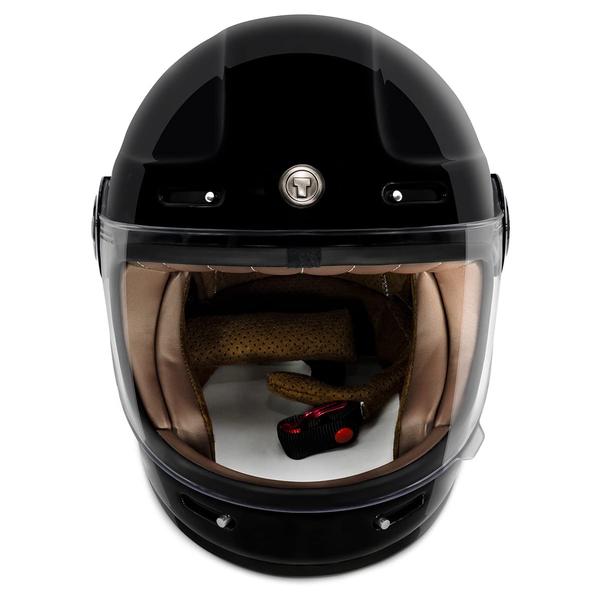 TORC T1 Full Face Motorcycle Helmet - 3X-Large, Gloss Black Fifty One Fifty, Model T105515027